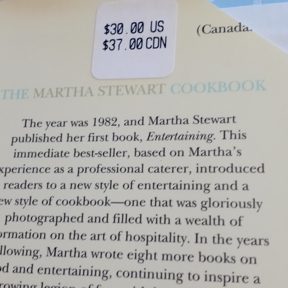 The Martha Stewart Cookbook - Picture 6 of 6